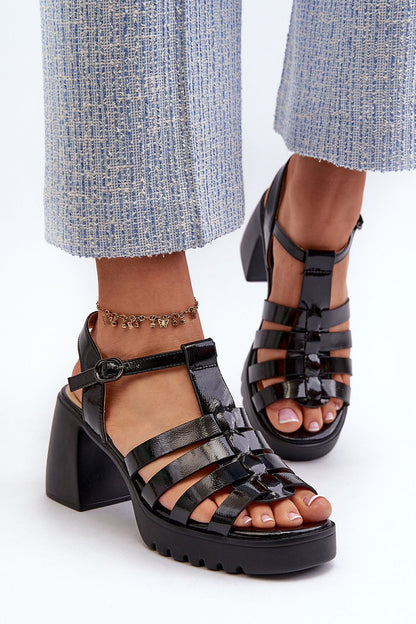  Sandalen mit Absatz model 211947 Step in style 